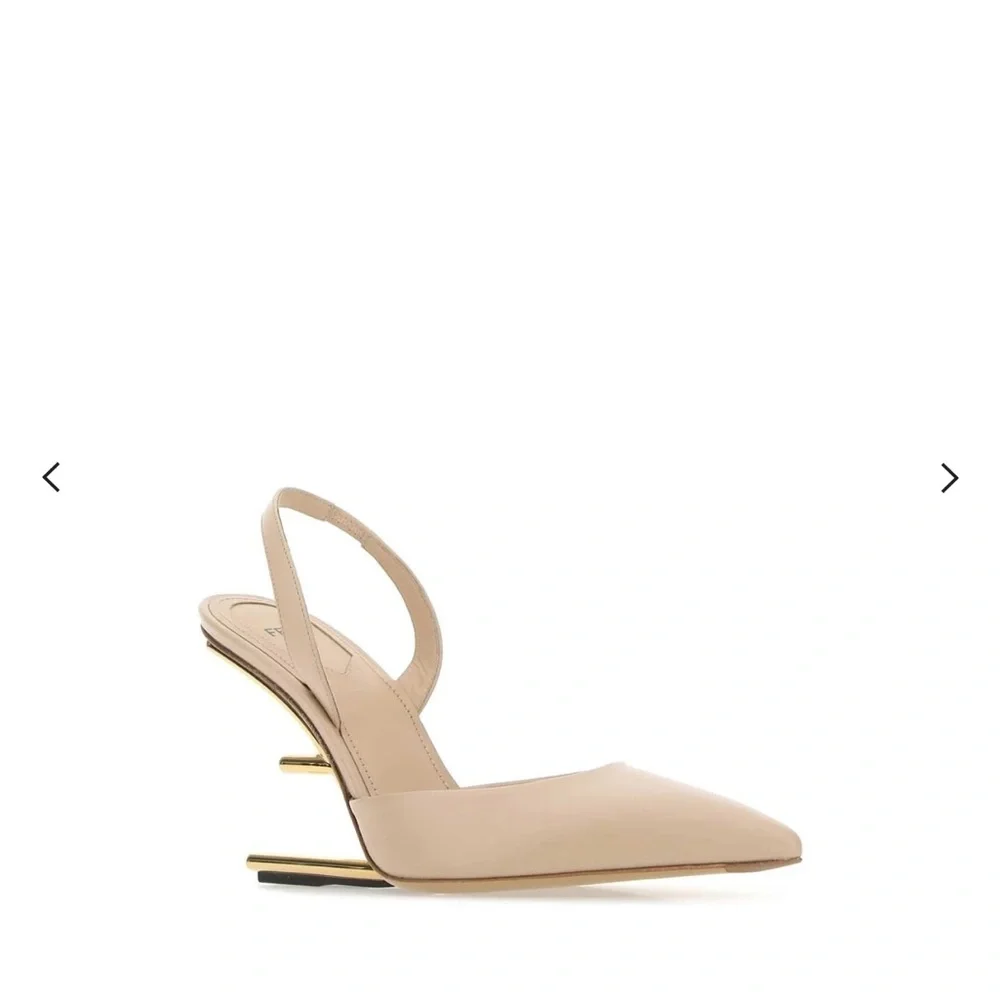 Fendi off white slingbacks size 40, US 9 - Picture 4 of 14